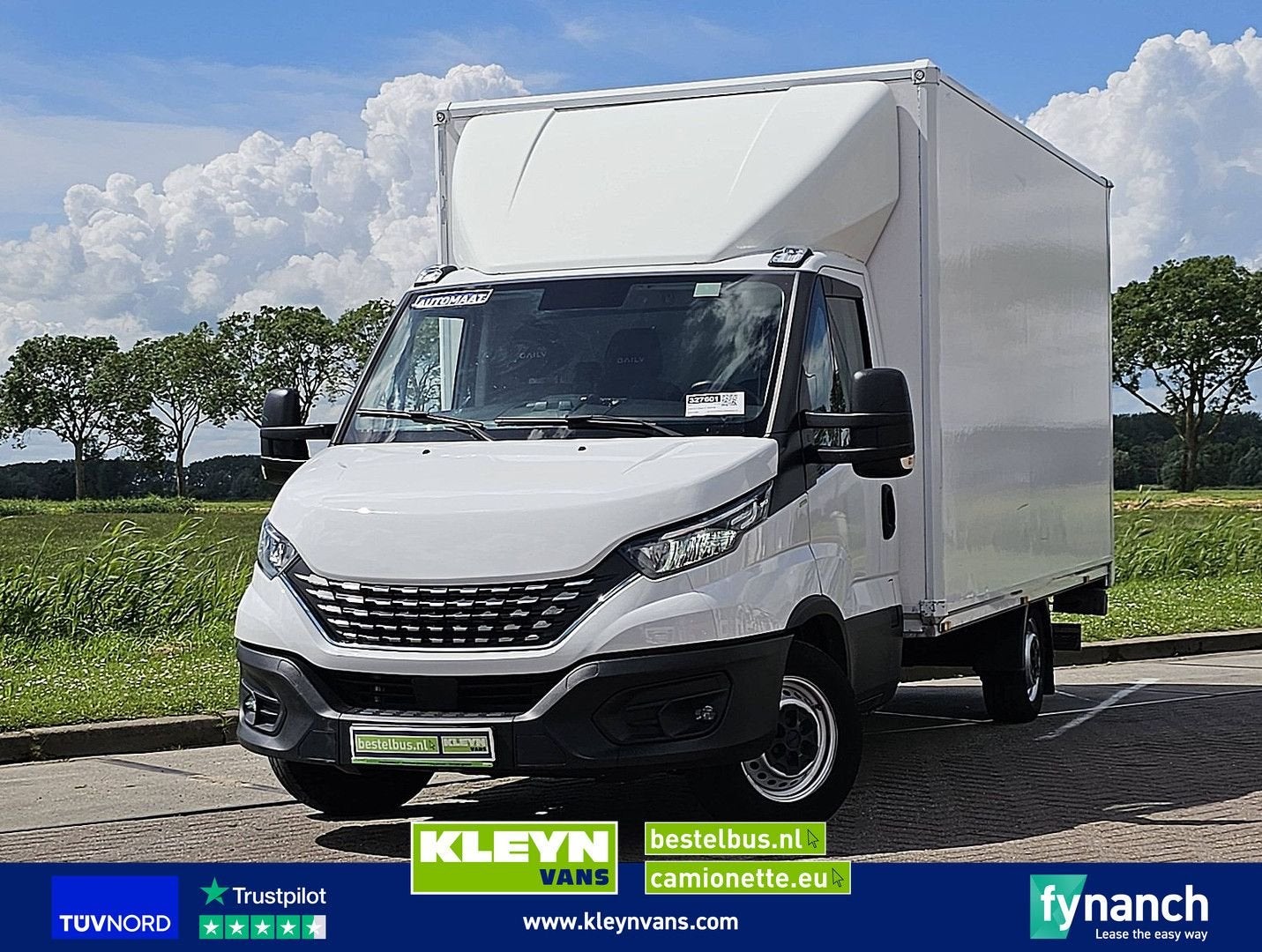 Iveco DAILY 35S18 Bakwagen Laadklep!, Auto's, Automaat, Wit, Bedrijf, Diesel