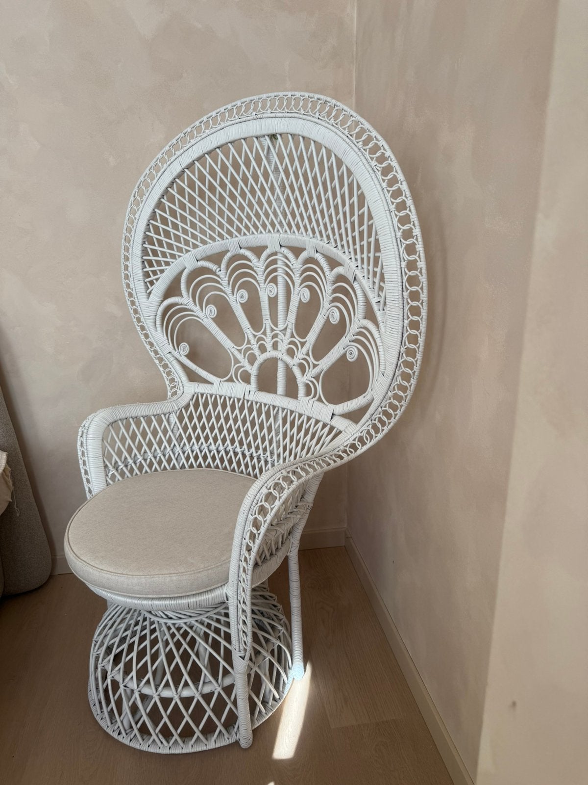 Chaise en rotin, Maison & Meubles, Fauteuils, Enlèvement, Comme neuf