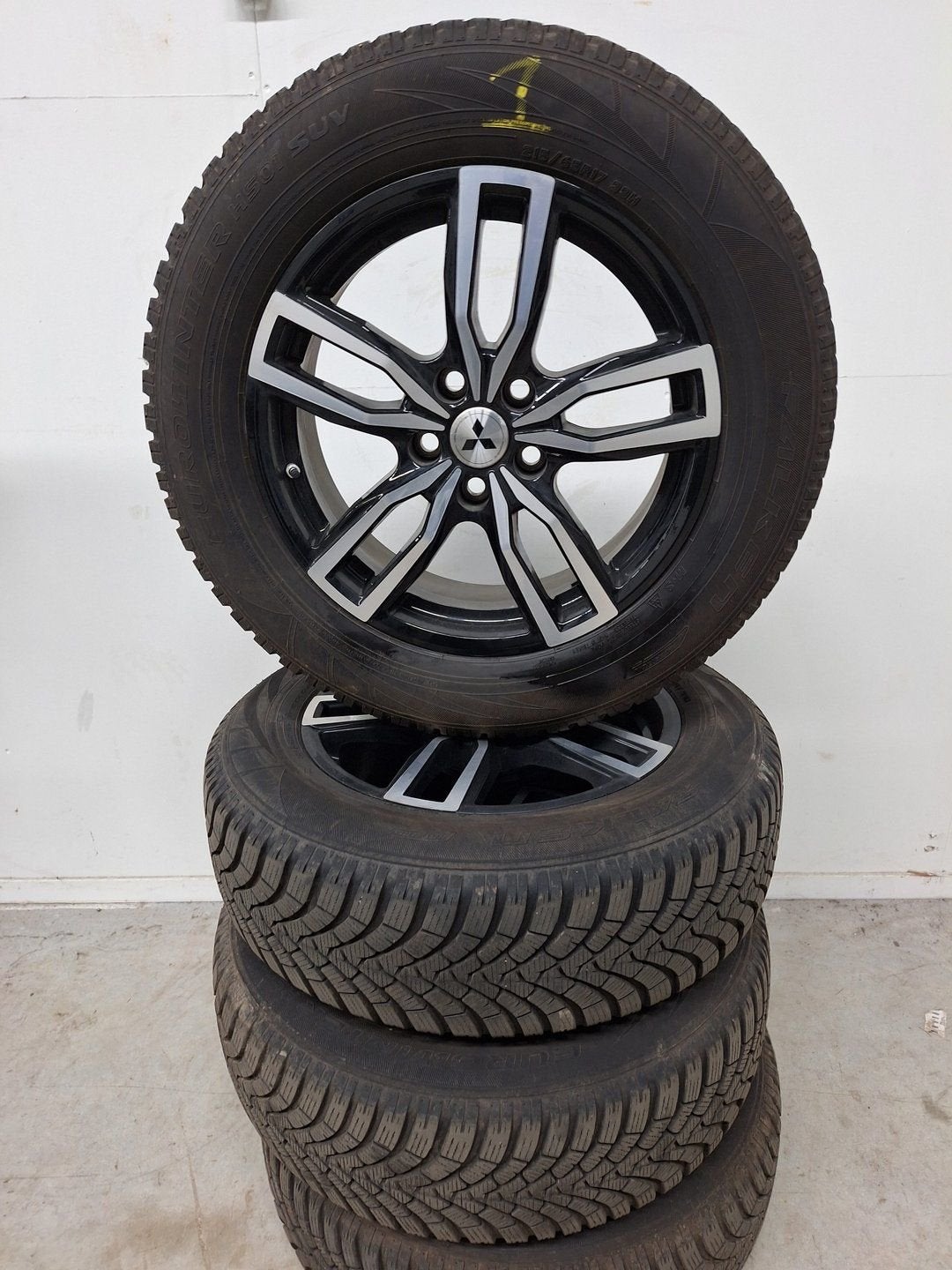 Mitsubishi Eclipse Winterset 17 Inch Origineel, Auto-onderdelen, Banden en Velgen, Ophalen, -, -, Banden en Velgen