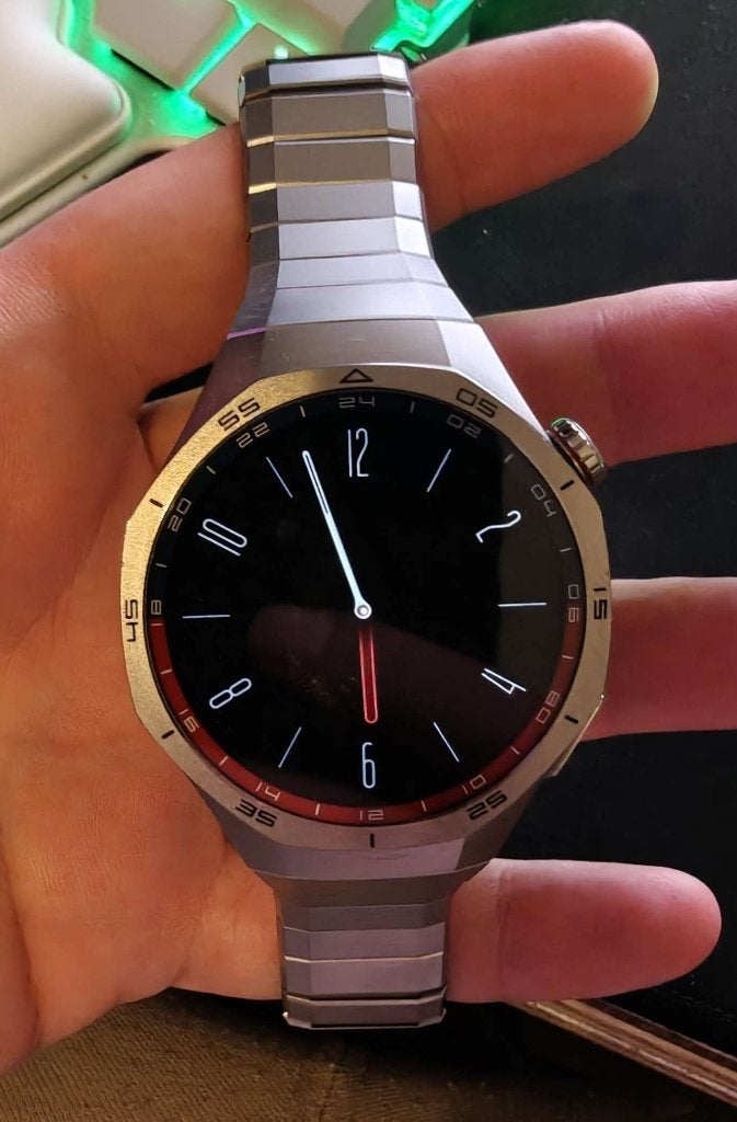 Huawei Watch GT 5 Pro, 46mm, Titanium, Gris, Comme neuf, Enlèvement, Huawei