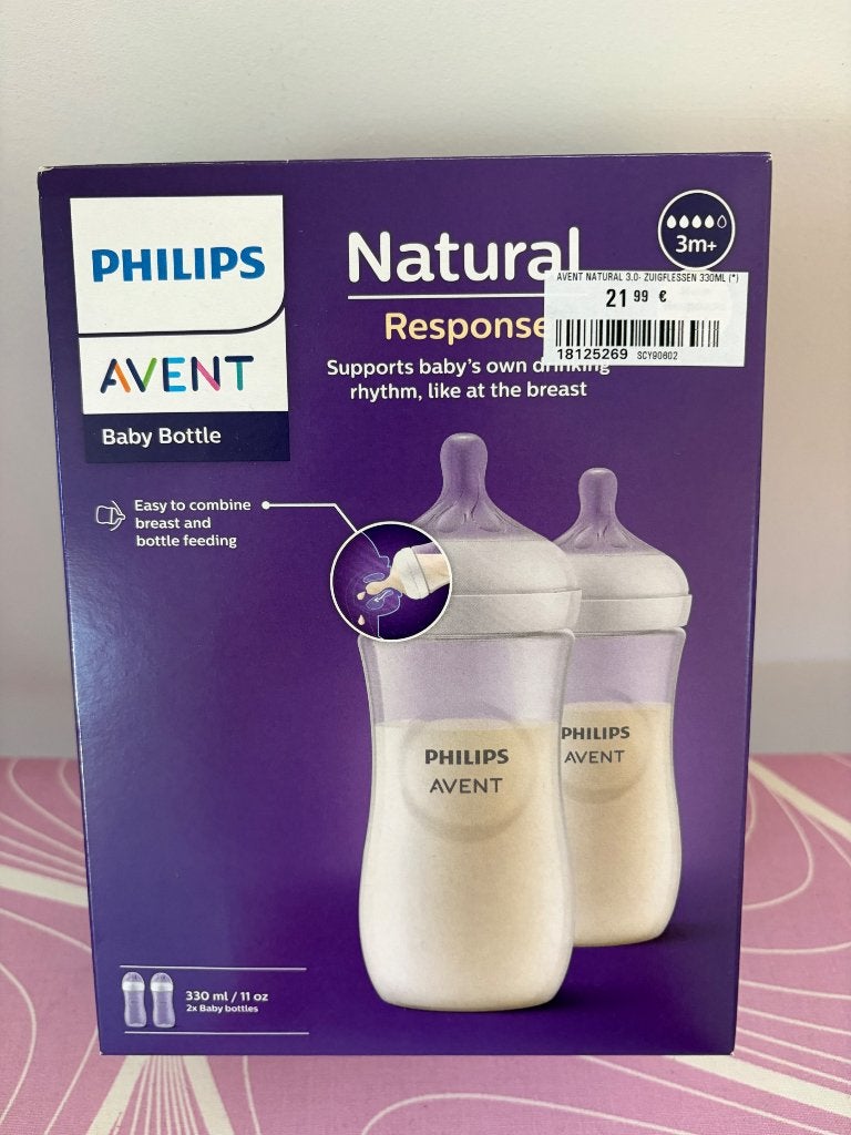 Philips Avent Natural Response Flessen, Kinderen en Baby's, Ophalen, Nieuw, Babyfles, Philips Avent