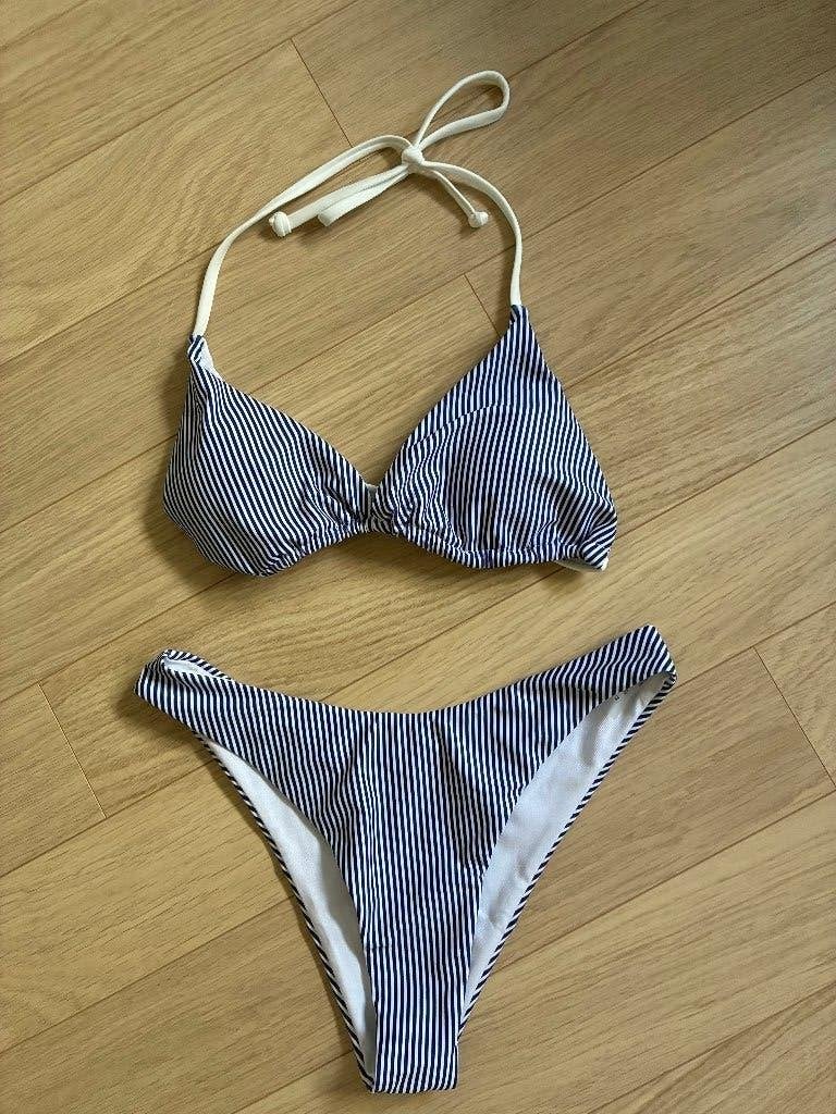 gestreepte bikini maat M, Kleding | Dames, Badmode en Zwemkleding, Meerkleurig, Nieuw, Ophalen of Verzenden, Bikini