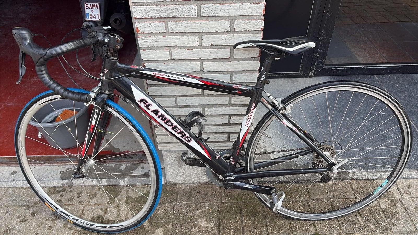 koersfiets Flanders Framemaat 54, Fietsen en Brommers, Fietsen | Racefietsen, Ophalen, Zo goed als nieuw
