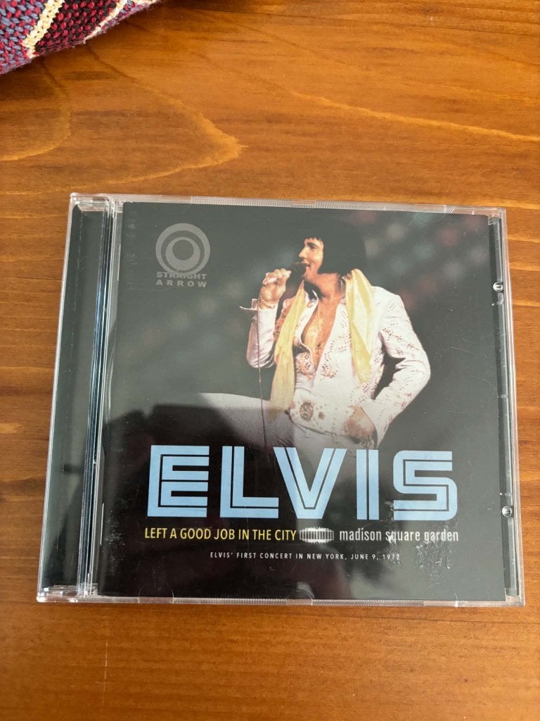 Elvis bootleg cd, left a good job in the city. 10 euro, Cd's en Dvd's, Zo goed als nieuw, Live-album, Rock-'n-roll, Import