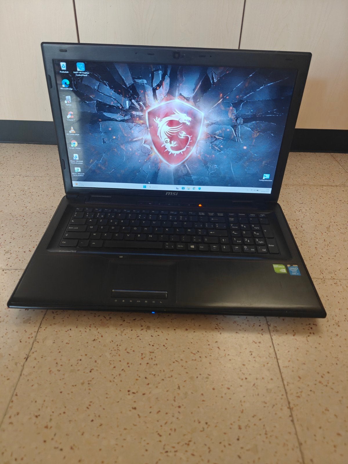 MSI laptop i7, Ophalen of Verzenden, SSD