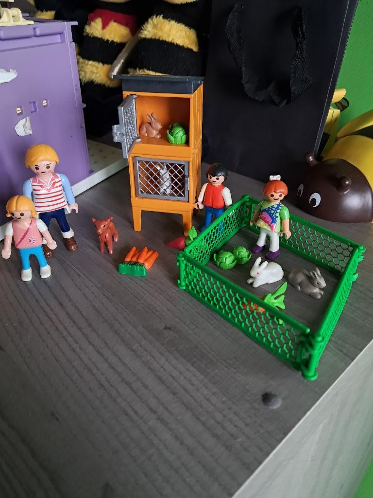 Playmobile konijnenhok, Ophalen, Gebruikt