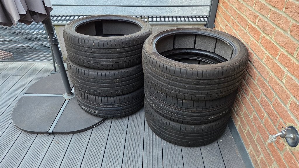6 Pneus Pireli Pzero, Auto-onderdelen, Banden en Velgen, Ophalen, Gebruikt, 255 mm, Overige maten