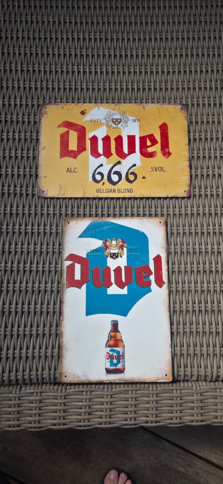 Duvel bierplaten, Enlèvement ou Envoi
