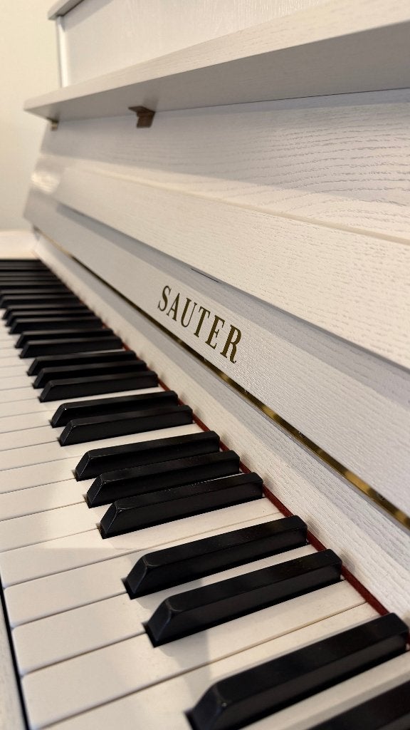 Sauter 112, Muziek en Instrumenten, Ophalen of Verzenden, Zo goed als nieuw, Wit, Piano
