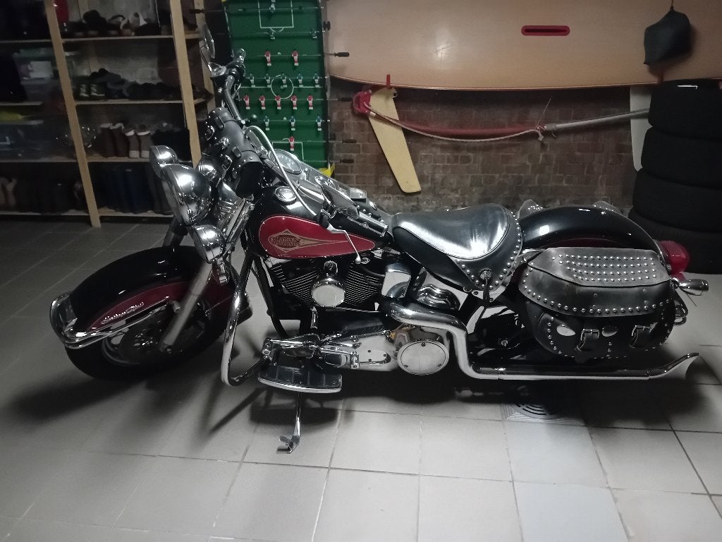 Harley Davidson Softail Heritage 1340 cc, Motos, Motos | Harley-Davidson, Particulier, Tourisme, plus de 35 kW, 2 cylindres, Permis Moto A