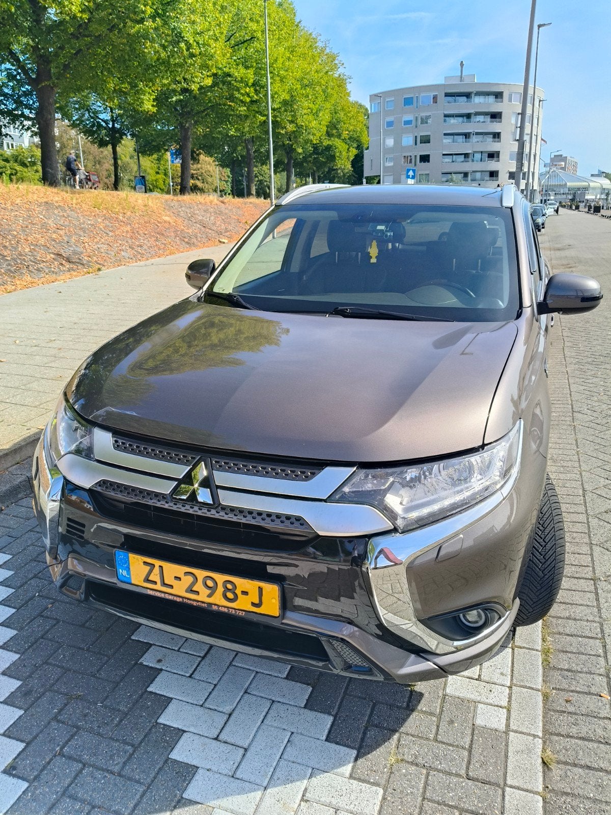 Mitsubishi Outlander 2.4 Phev pure 240pk 4WD Aut 2019 NAP, Autos, Mitsubishi, Achat, Outlander, Carnet d'entretien, Particulier