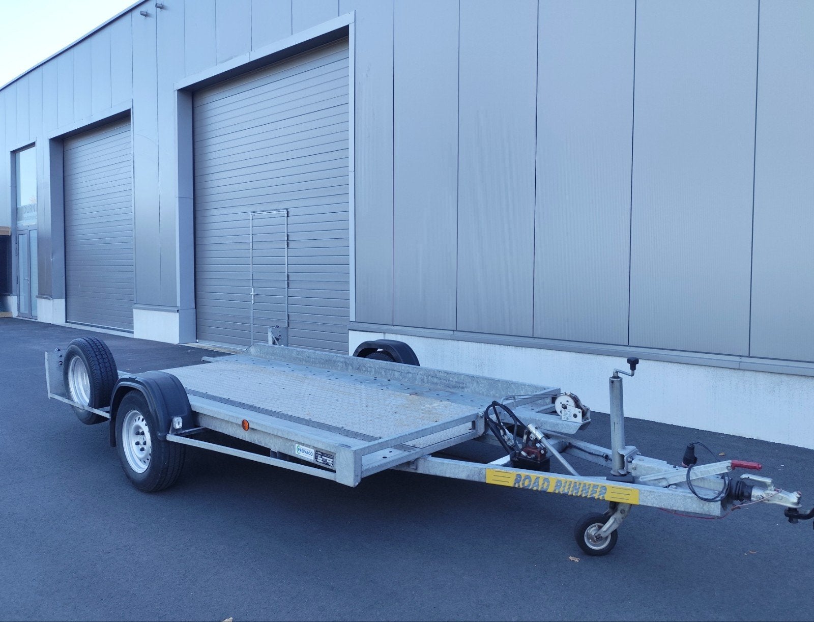 autotrailer TACK — mtm 1580kg — kipper — perfecte staat, Auto diversen, Aanhangers en Bagagewagens, Ophalen