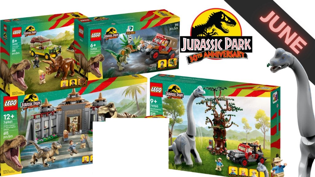 LEGO Jurassic Park 30th Anniversary 76958 76959 76960 76961, Ophalen, Lego, Nieuw, Friends