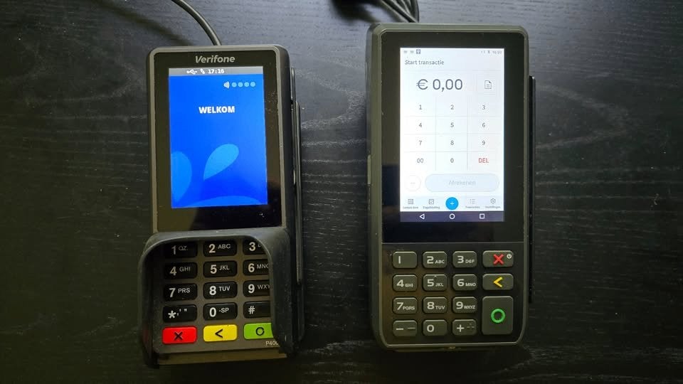 Terminal de bancontact Verifone CCV Smart A80-P400, Ophalen of Verzenden