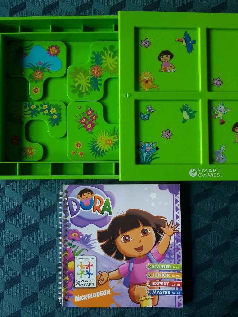 Smart Games, Dora, prima staat, solo, 5+, + 1 gratis promo, Jeu de voyage, Enlèvement ou Envoi, 1 ou 2 joueurs, Comme neuf