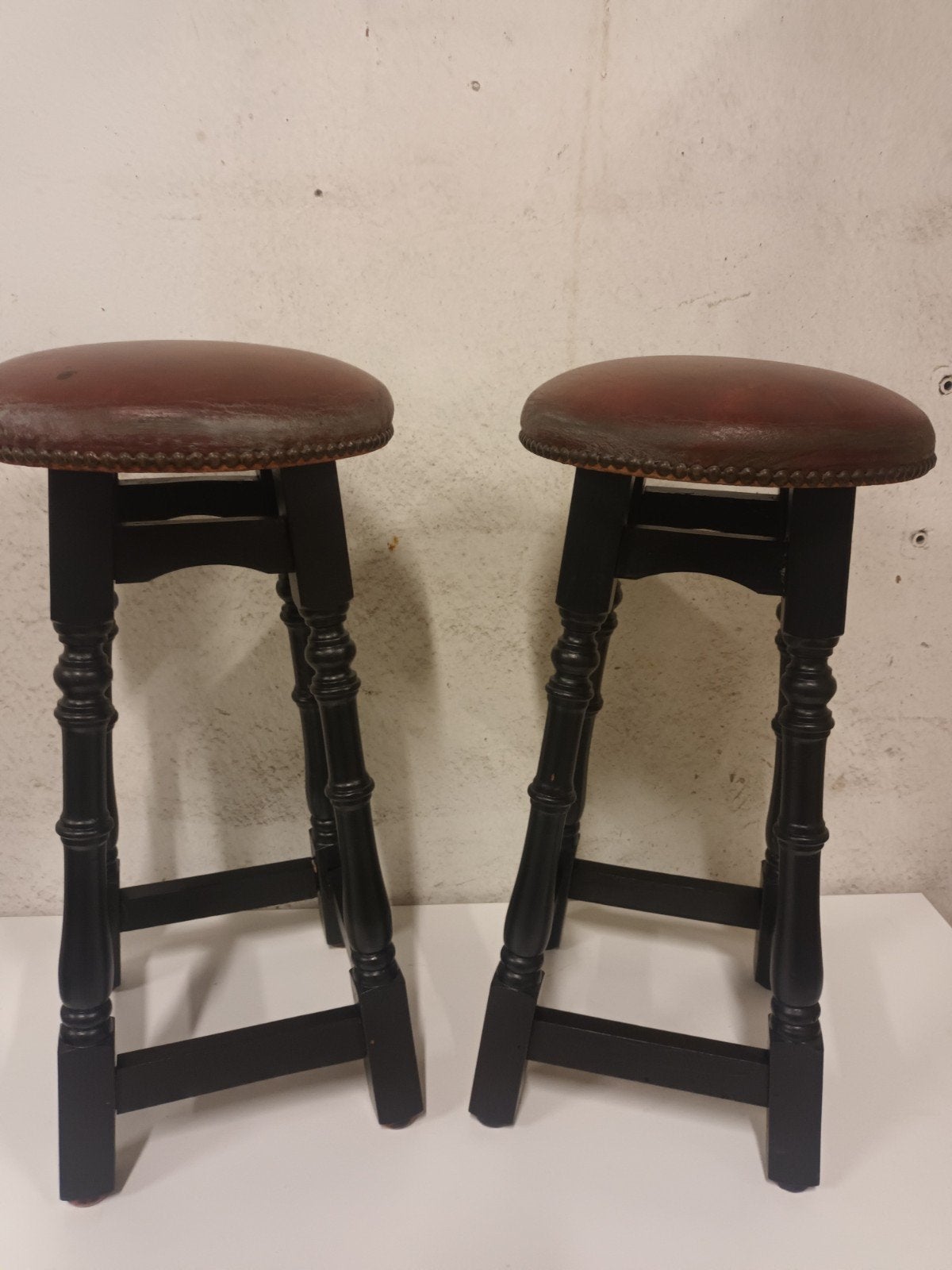 Set van 2 klassieke horeca barkrukken, Ophalen, ###, ###, ###