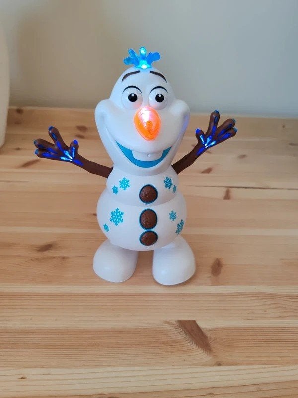 Dansende olaf frozen, Ophalen of Verzenden, Zo goed als nieuw, Overige typen