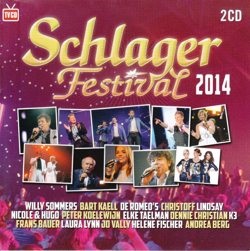 Schlagerfestival 2014:Sommers, Kaell, Christoff, Andrea Berg, Cd's en Dvd's, Verzenden, Pop