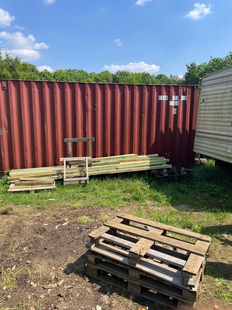 Container 20 voet, Ophalen