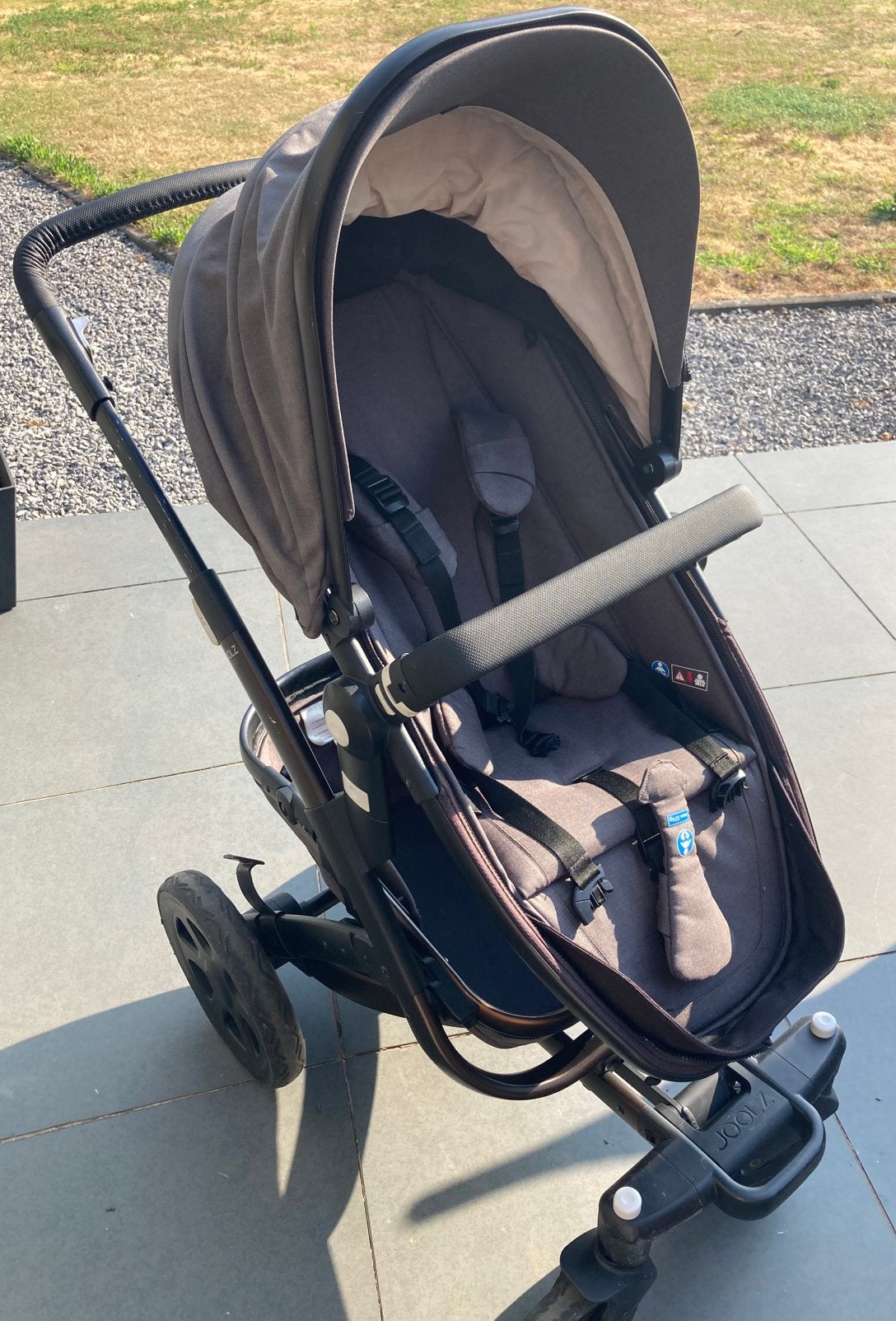 Kinderwagen Joolz Geo 2 antraciet grey, Kinderen en Baby's, Gebruikt, Verstelbare duwstang, Ophalen, Kinderwagen