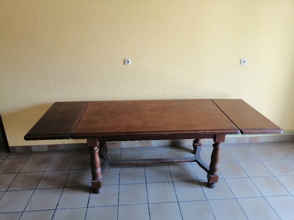 Table bois massif, Maison & Meubles, Tables | Tables à manger, 150 à 200 cm, Cinq personnes ou plus, 100 à 150 cm, Enlèvement