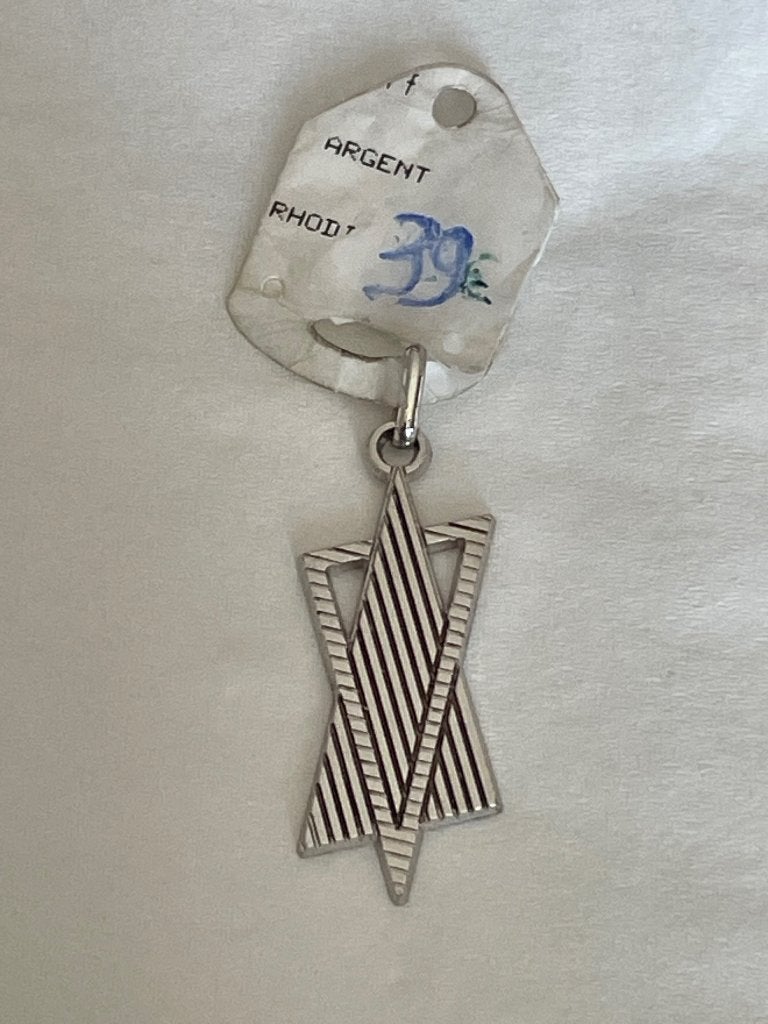 Hanger van 925 sterling zilver - Davidster., Ophalen, Zo goed als nieuw, Zilver, Zilver
