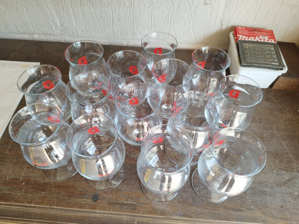 duvel glazen 14 stuk nieuw, Verzamelen, Glas en Drinkglazen, Ophalen