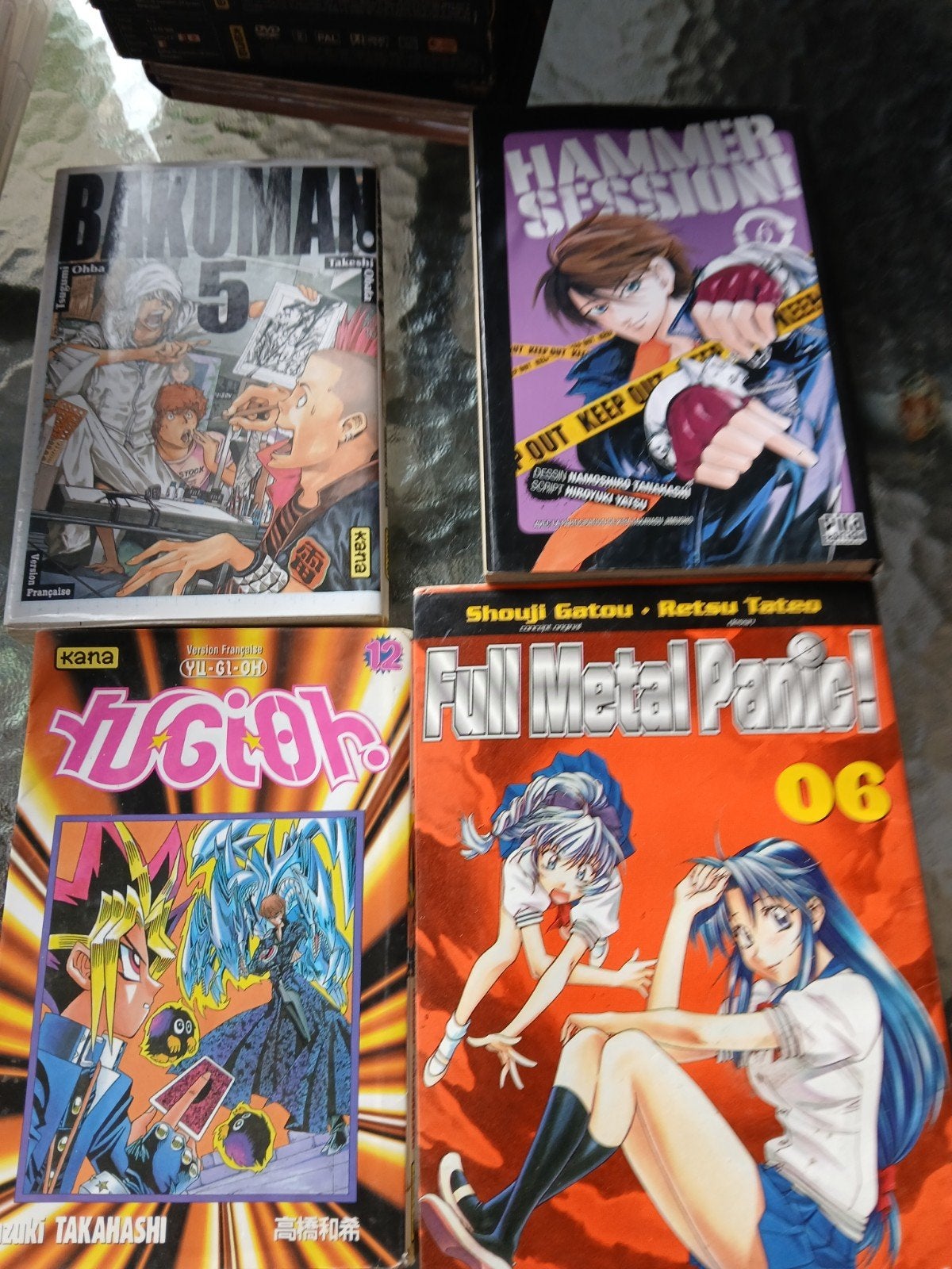 Lot manga livres dvd, Boeken