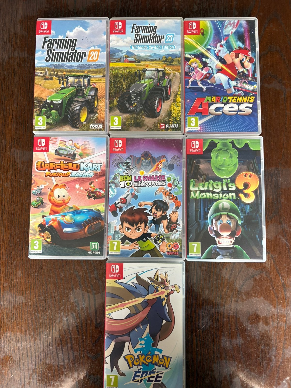 Différent jeux Nintendo switch, Consoles de jeu & Jeux vidéo, Enlèvement ou Envoi, Comme neuf
