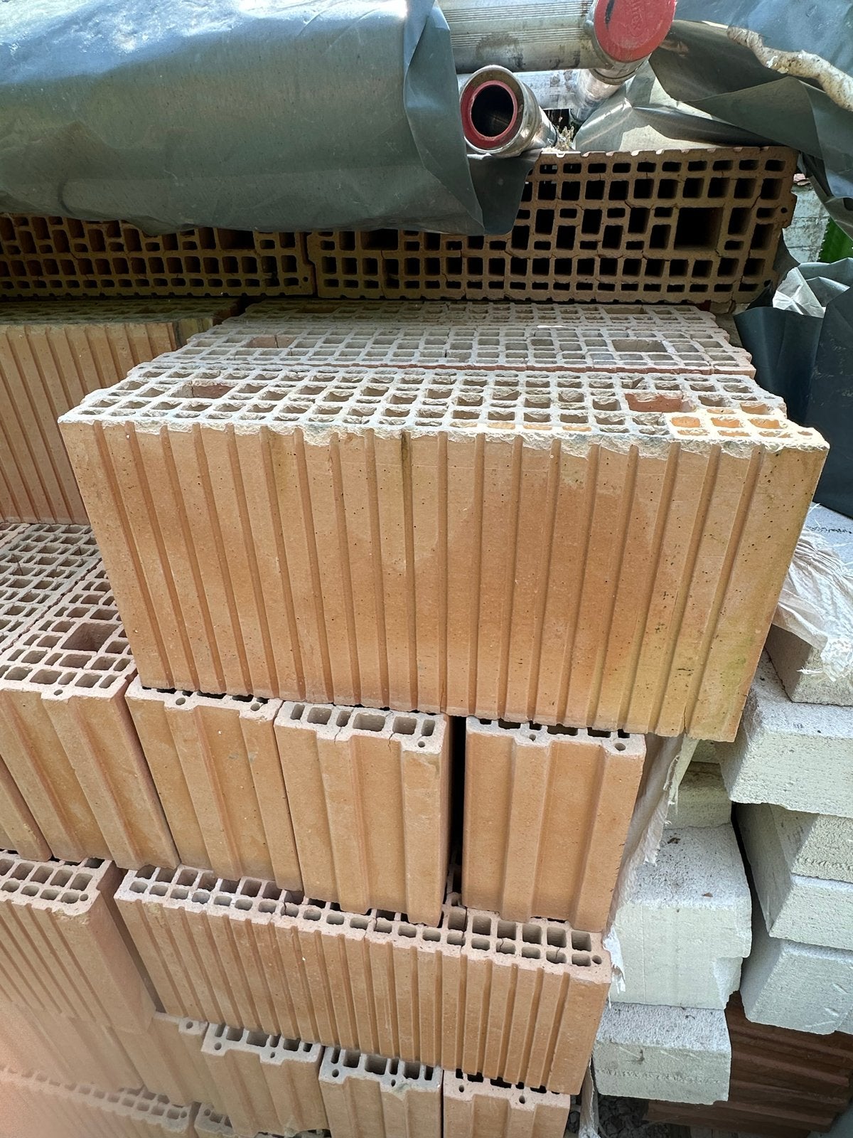 Ca 80 st snel bouwsteen lijmblok 50  14  24,9 cm, Doe-het-zelf en Bouw, Metselstenen, Ophalen, Zo goed als nieuw, Bakstenen