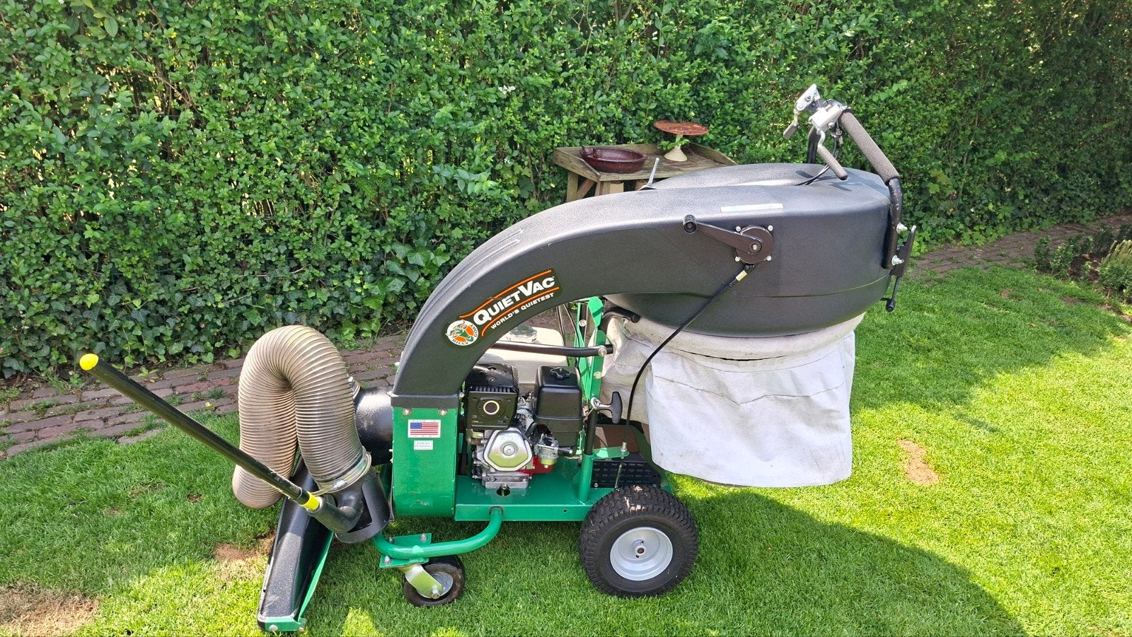Billy Goat QV900HSP Pro  Cycloon bladzuiger, Ophalen, Benzine, Zo goed als nieuw, Met opvangzak