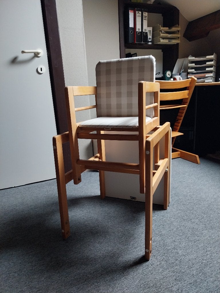 kinderstoel, Kinderen en Baby's, Ophalen, Gebruikt, Afneembaar eetblad