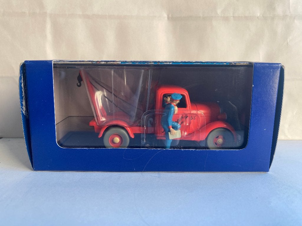 Le camion-grue Tintin de Samoum — L'or noir — Atlas 1:43, Enlèvement ou Envoi, Tintin, Comme neuf, Statue ou Figurine