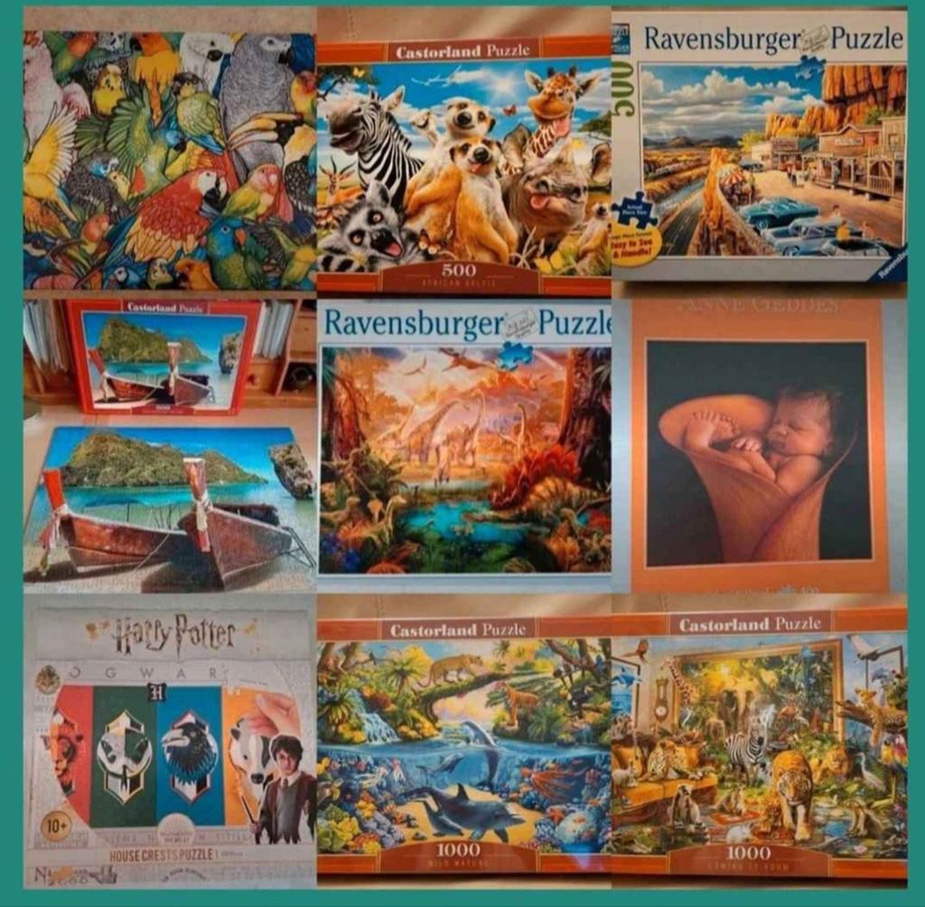 Différents Puzzles 500 et 1000 pièces, Hobby en Vrije tijd, Denksport en Puzzels, Ophalen of Verzenden, Legpuzzel