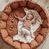 Organic Bloom Babymat/Nest Tawney Brown, Ophalen