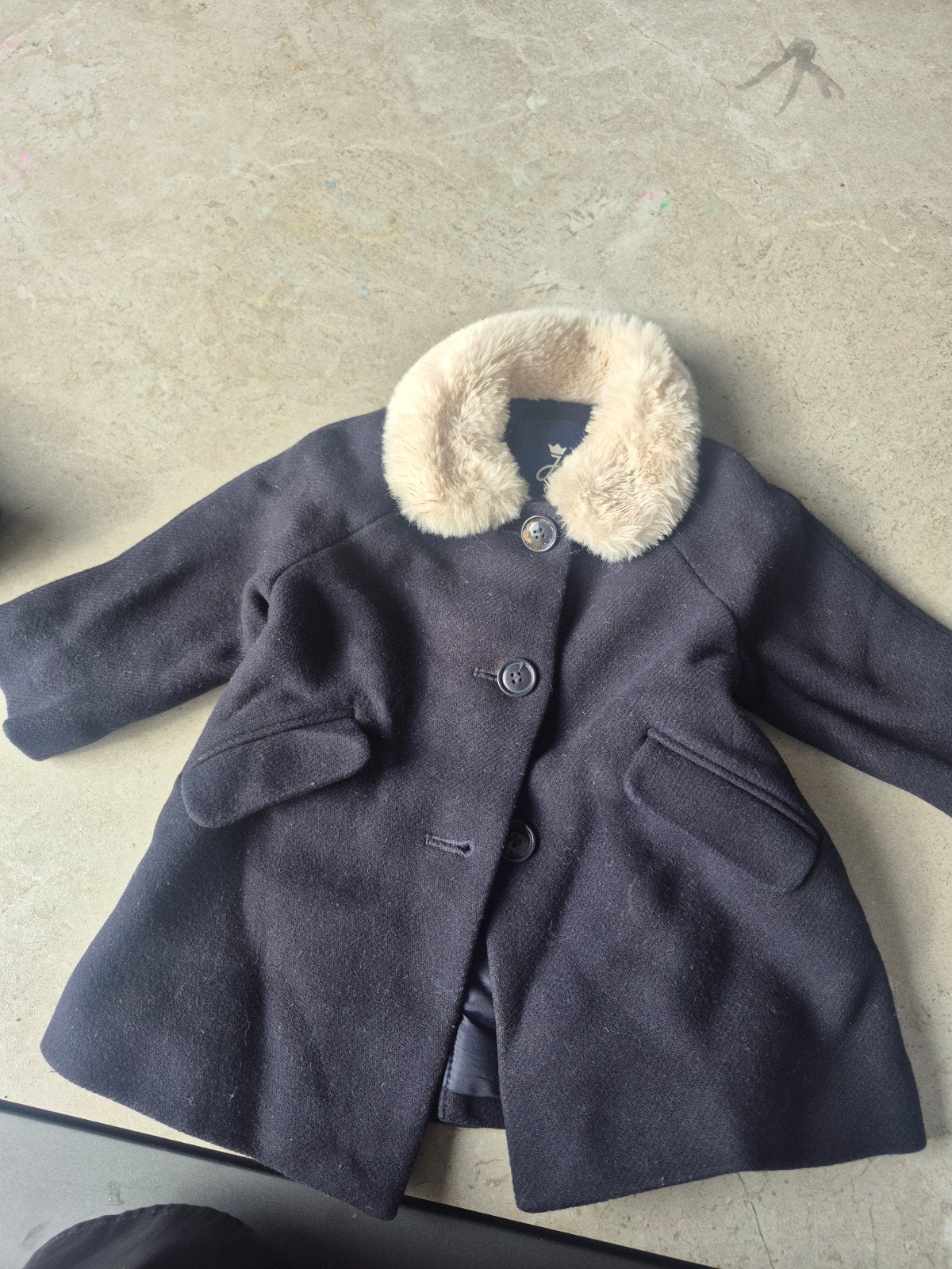Manteau Jacadi Paris 18 mois  – bleu marine, Kinderen en Baby's, Ophalen, Zo goed als nieuw, Jasje, Jacadi