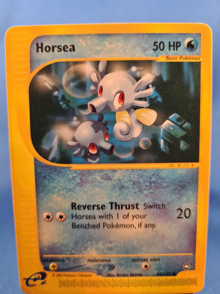 Horsea 85/147 - Aquapolis, Hobby en Vrije tijd, Verzamelkaartspellen | Pokémon, Verzenden, Gebruikt