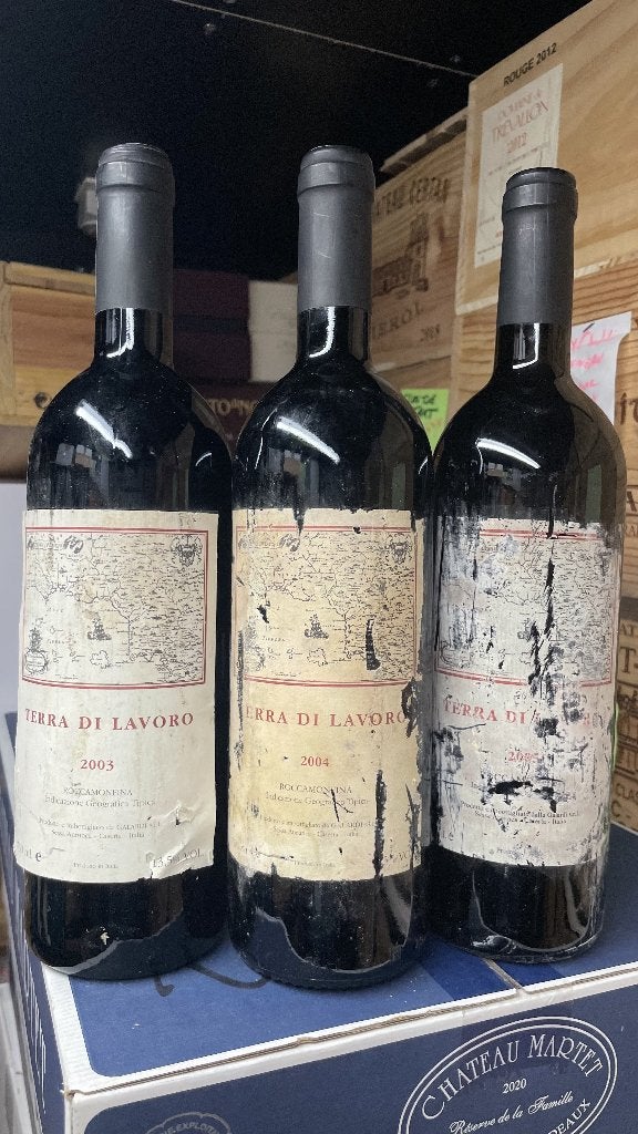 TRES GRAND VINS ITALIENS TERRA DI LAVORO 03/04/05, Collections, Enlèvement ou Envoi