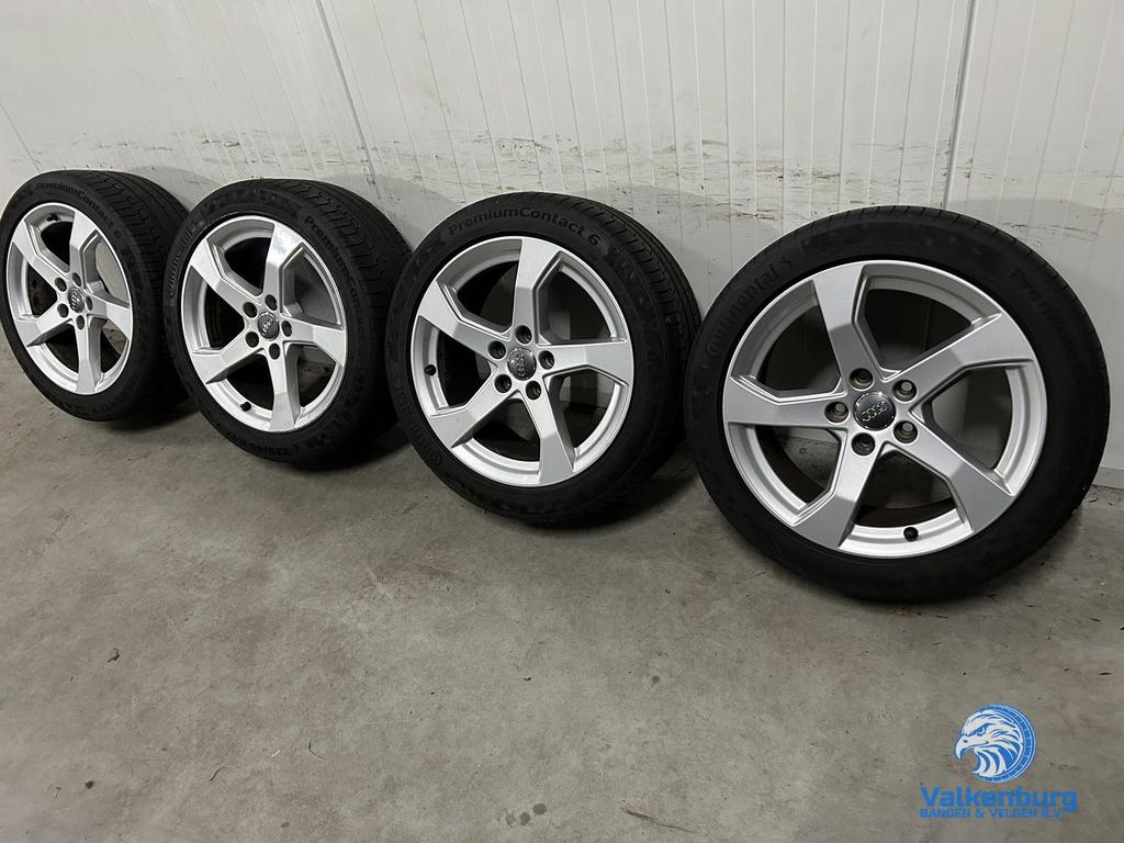 6-7mm! Originele Audi A3 S3 8V 17 inch velgen 5x112 zomerban, Pneus et Jantes, Véhicule de tourisme, Pneus été, -