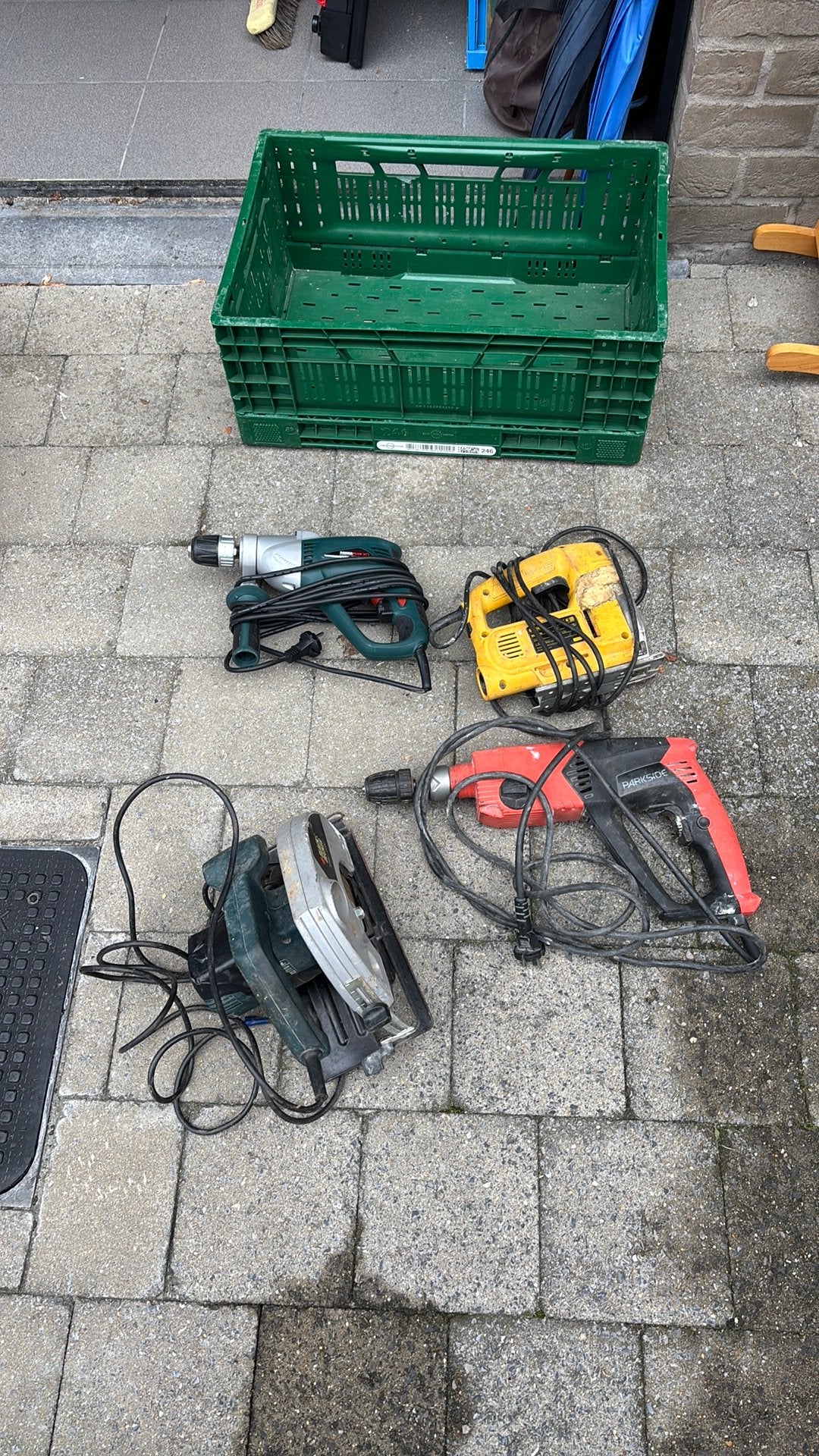 Electronisch werkmateriaal alles 1 lot, Ophalen, Gebruikt