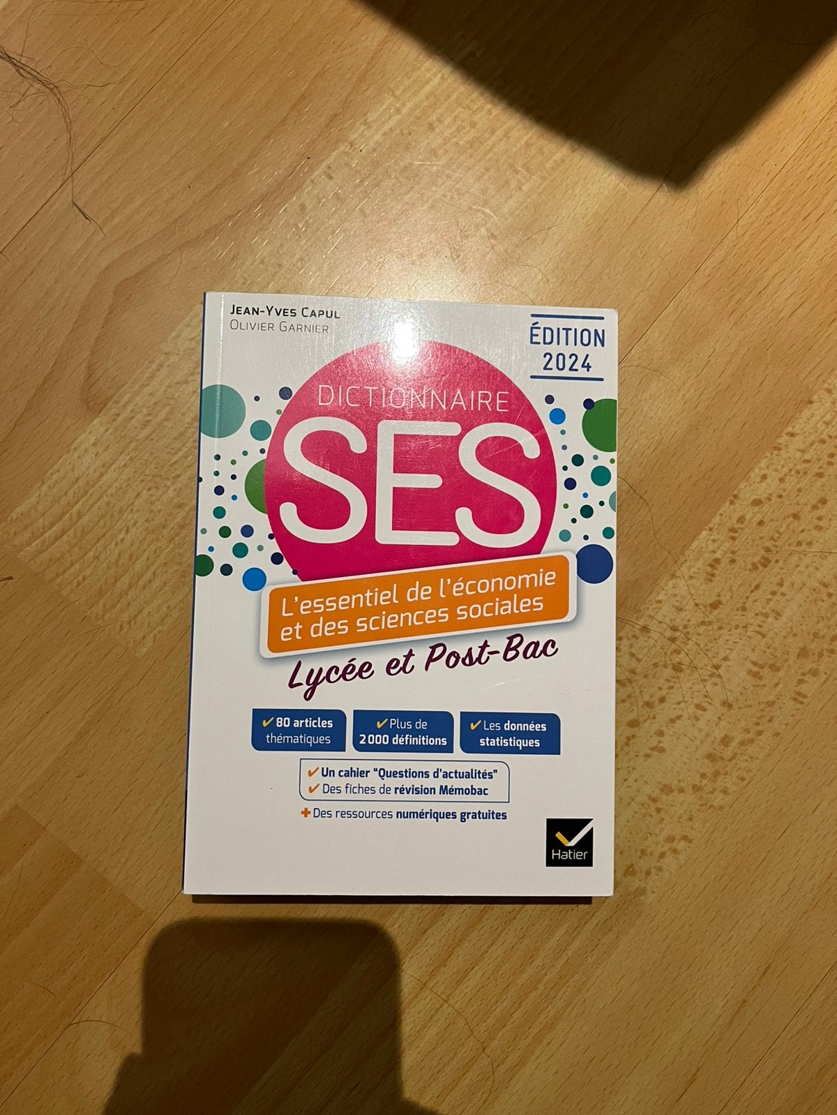 Dictionnaire ses économies et sciences sociales, Boeken, Schoolboeken, Ophalen of Verzenden, Nieuw, ASO, Maatschappijleer