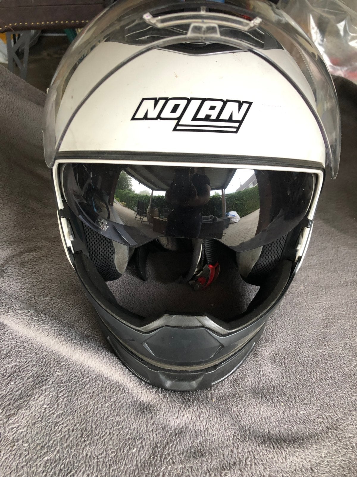Casque de moto Nolan, en parfait état, Motos, Enlèvement ou Envoi, Nolan