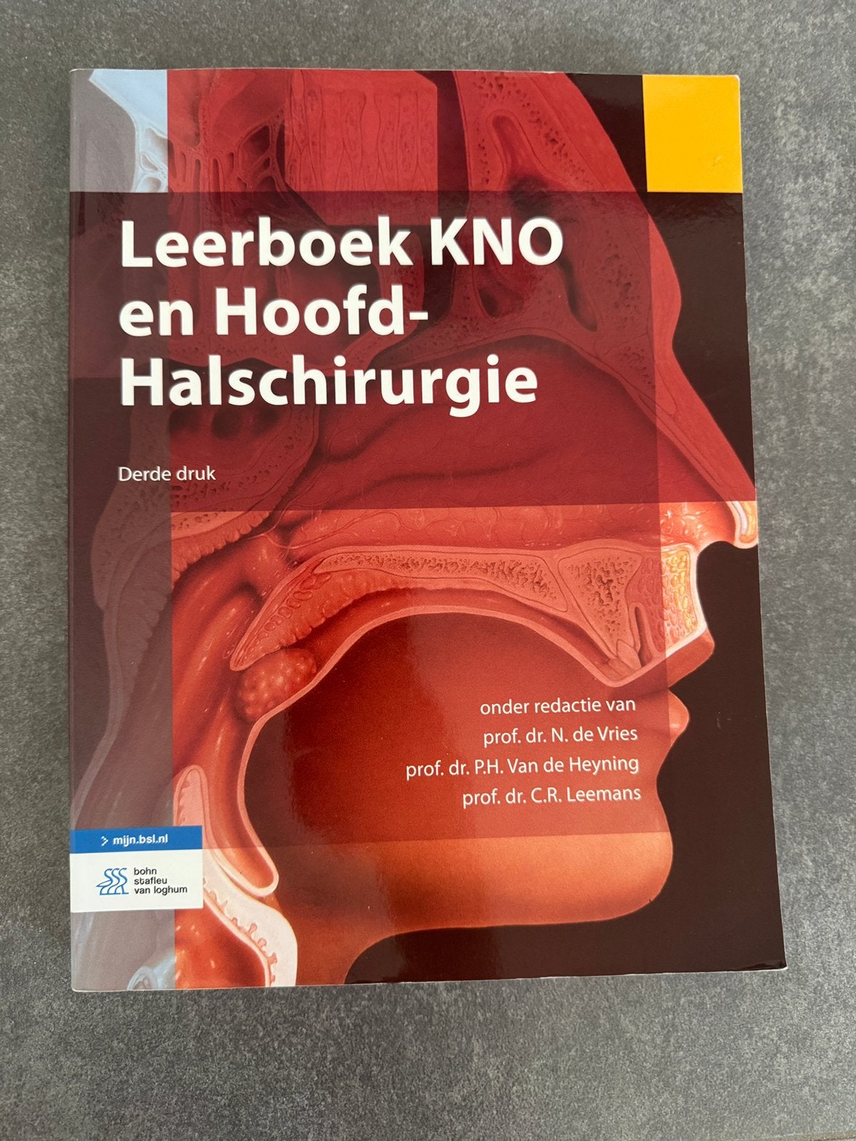 Leerboek KNO en Hoofd-Halschirurgie, Boeken, Ophalen of Verzenden