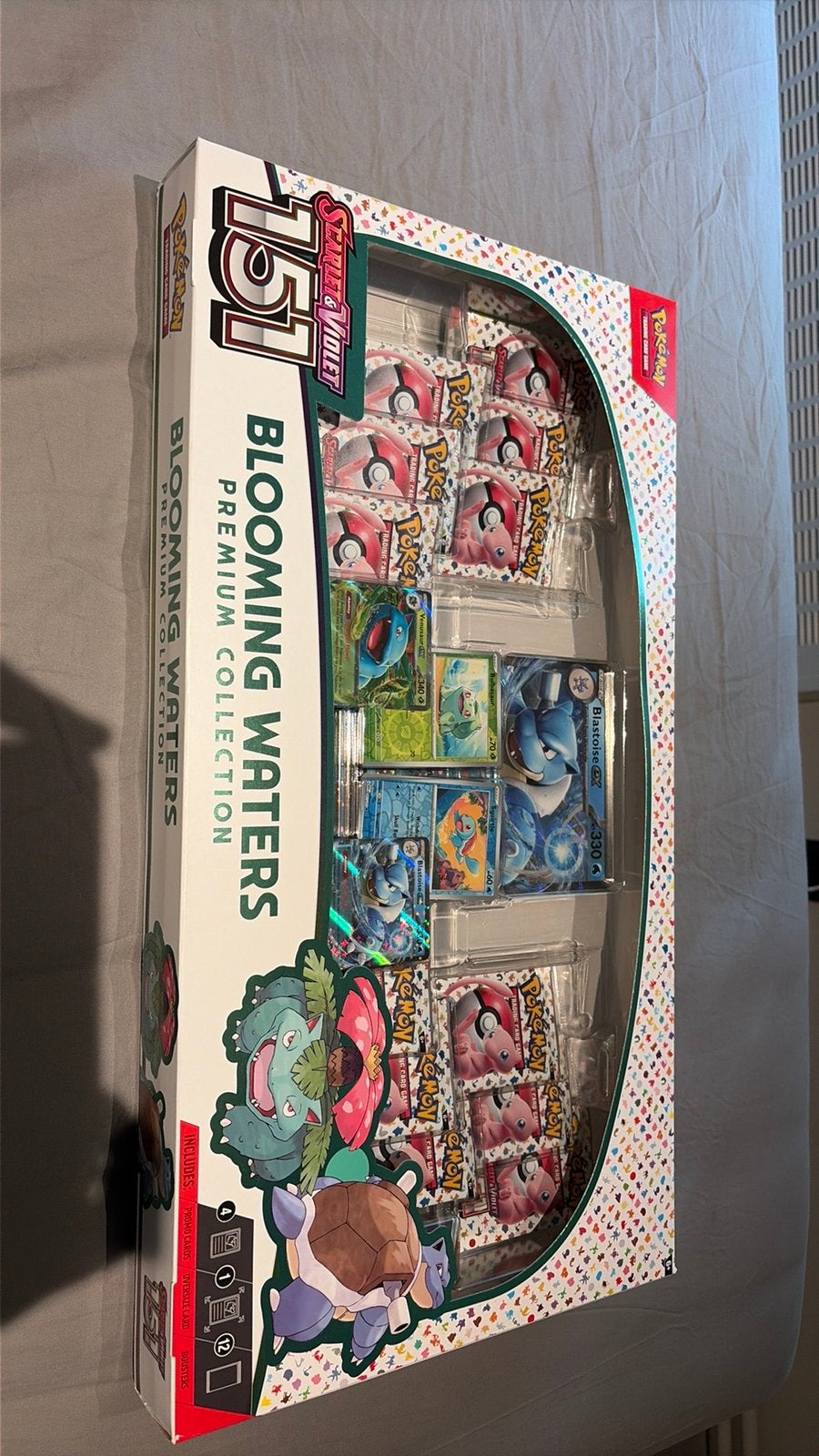 Pokemon 151 blooming waters box, Enlèvement, Neuf, Autres types, Foil