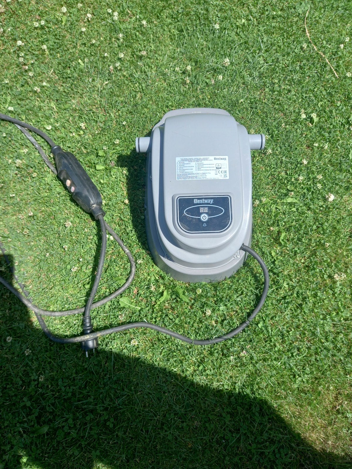 Bestway zwembadverwarmer, Tuin en Terras, Zwembad-toebehoren, Ophalen, Zo goed als nieuw