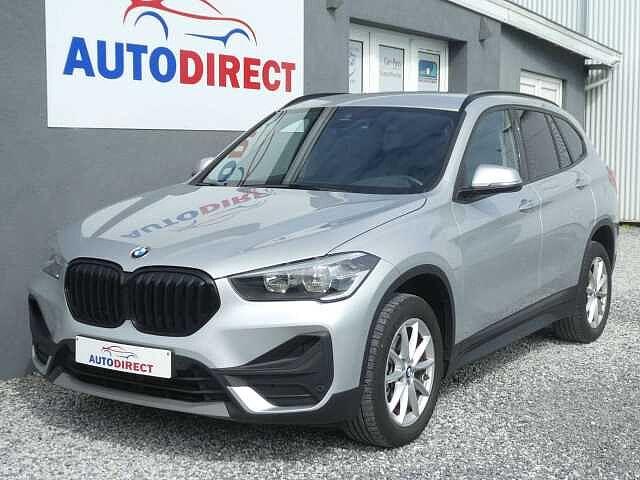 BMW X1 2.0d sDrive AUTOMAAT Cuir, Navi, Carplay, PDC, Autos, BMW, X1, Argent ou Gris, Achat, Euro 6