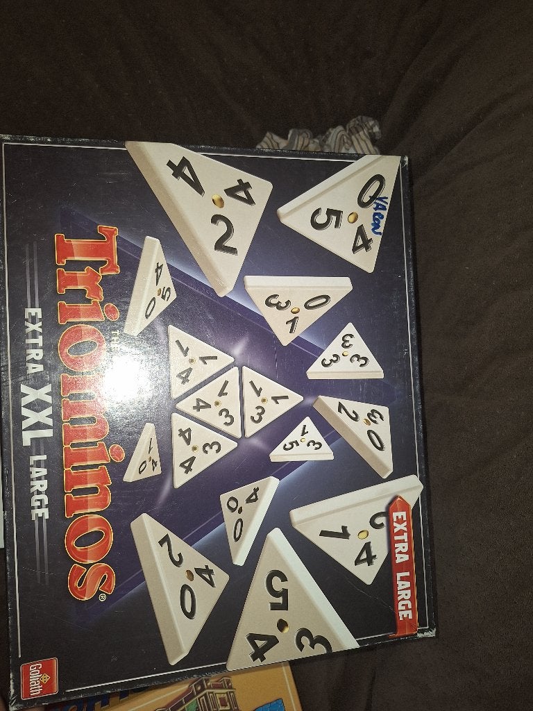 Triominos bordspel Extra Large, Hobby & Loisirs créatifs, Enlèvement ou Envoi, Comme neuf