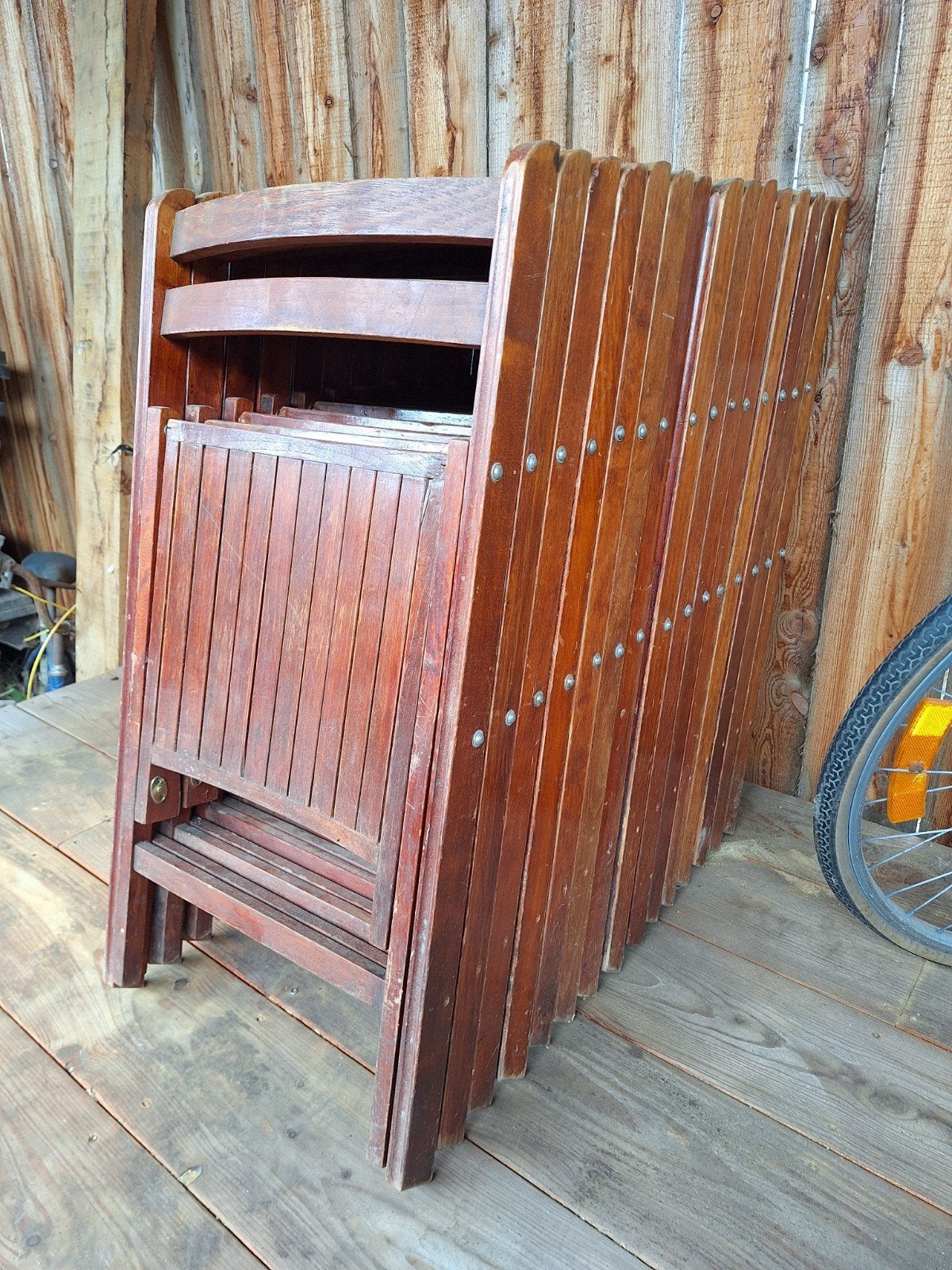 Klapstoelen, Ophalen