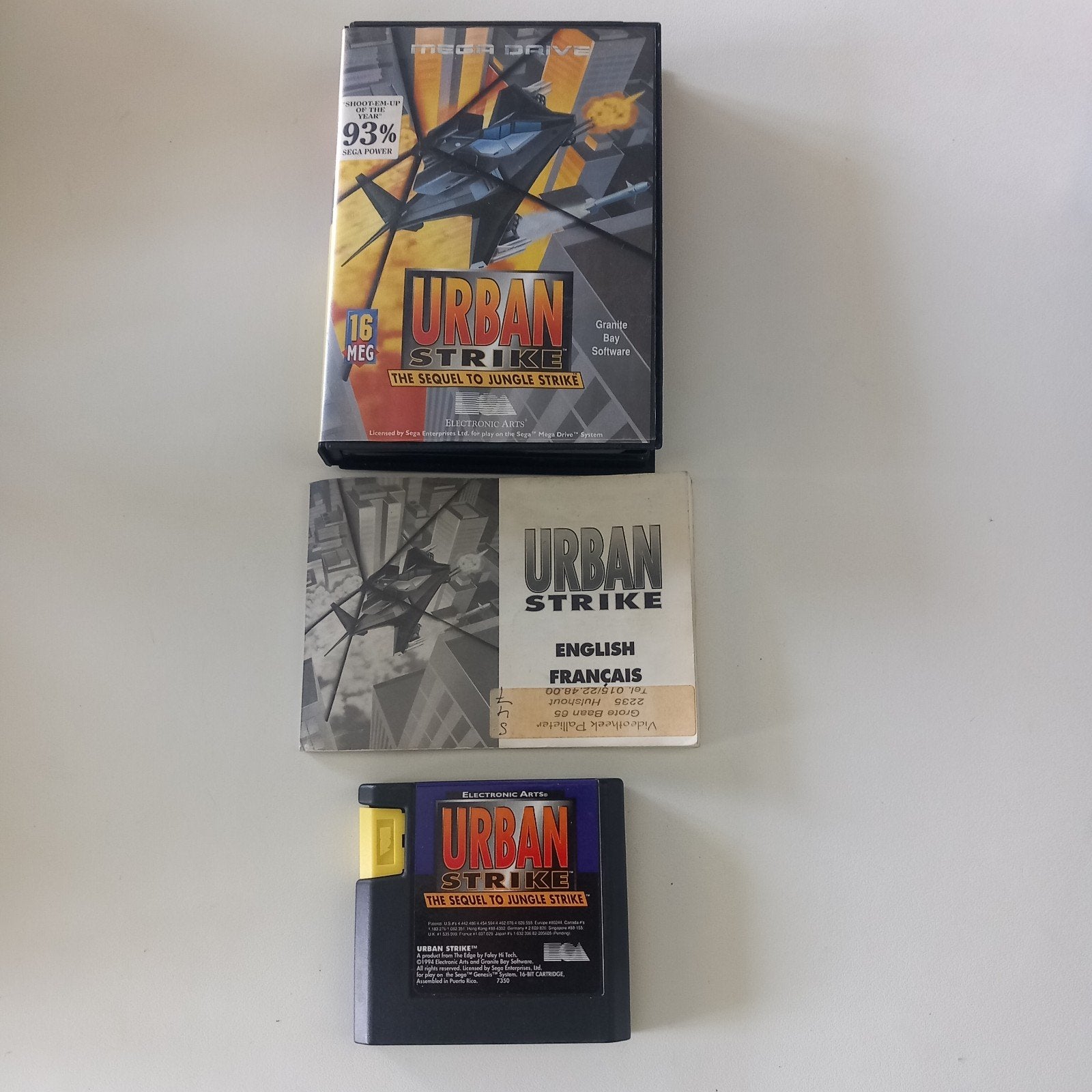 Urban Strike Sega Mega drive pal, Ophalen of Verzenden, Mega Drive