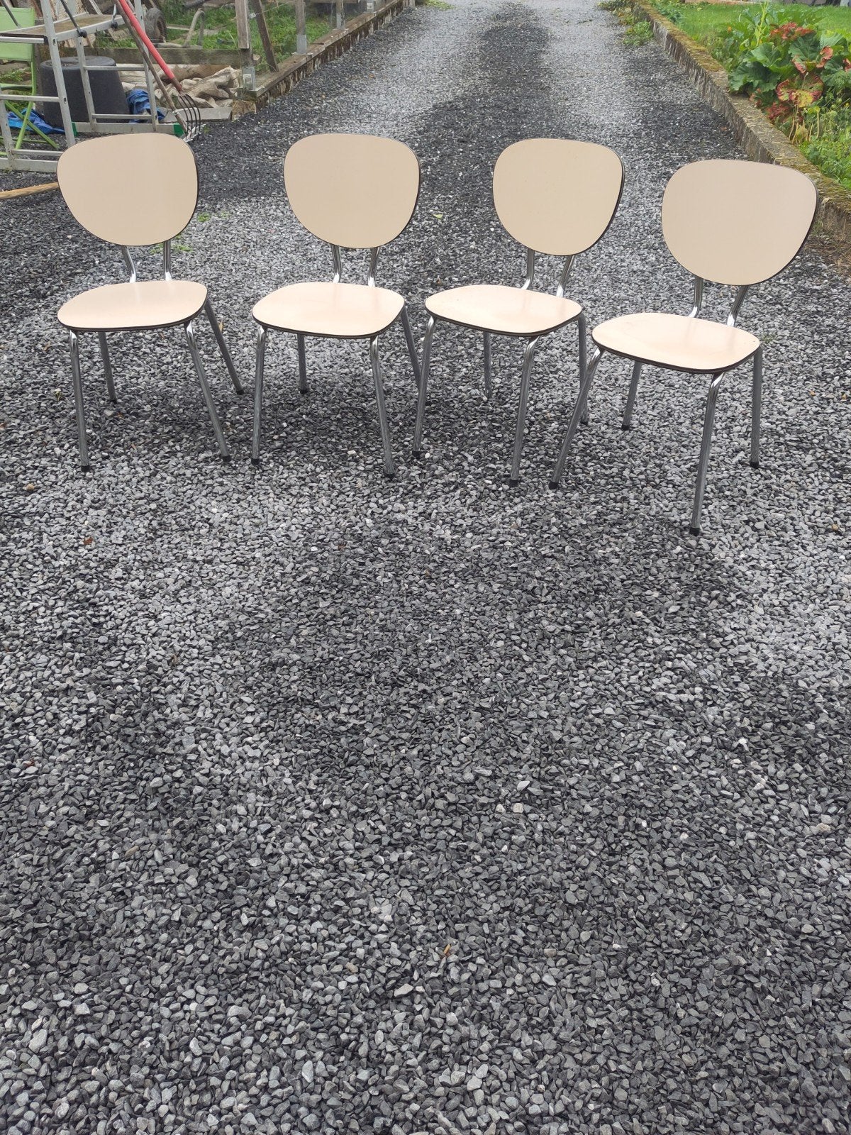 4 chaises Formica, Maison & Meubles, Enlèvement